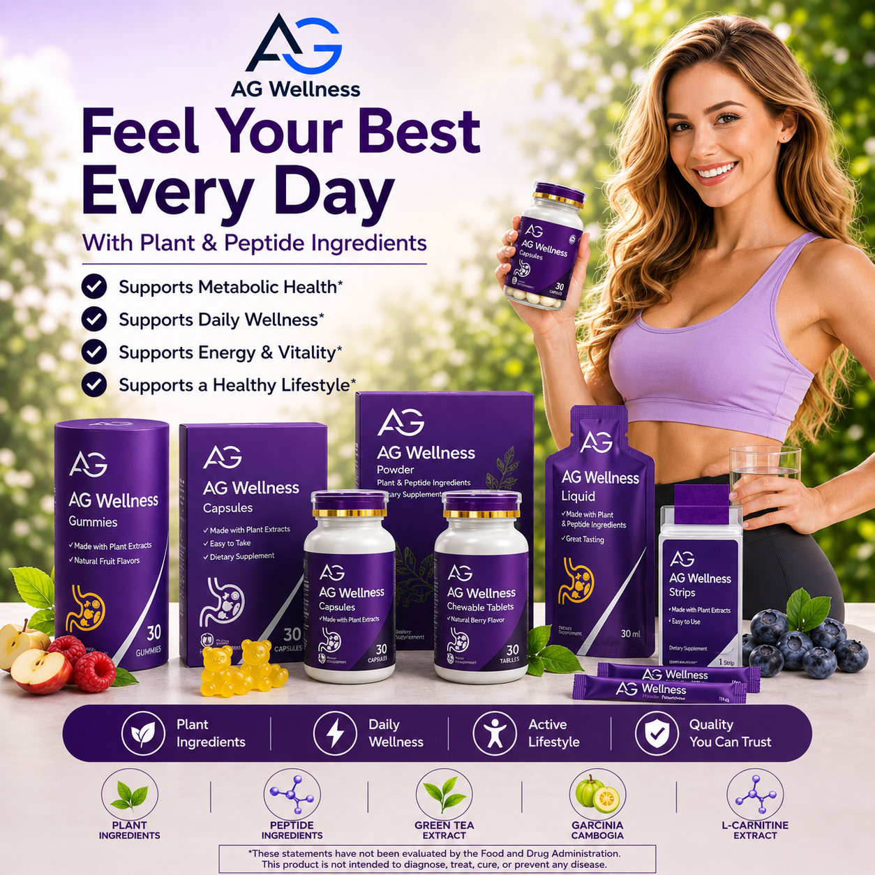 AG Wellness Advanced Peptide Wellness Bundle