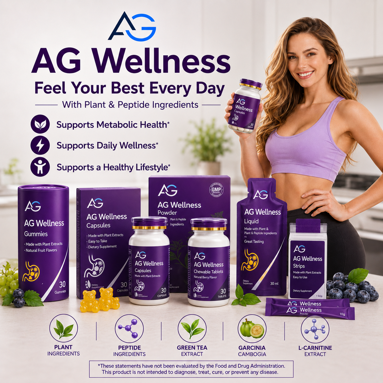 AG Wellness Advanced Peptide Wellness Bundle