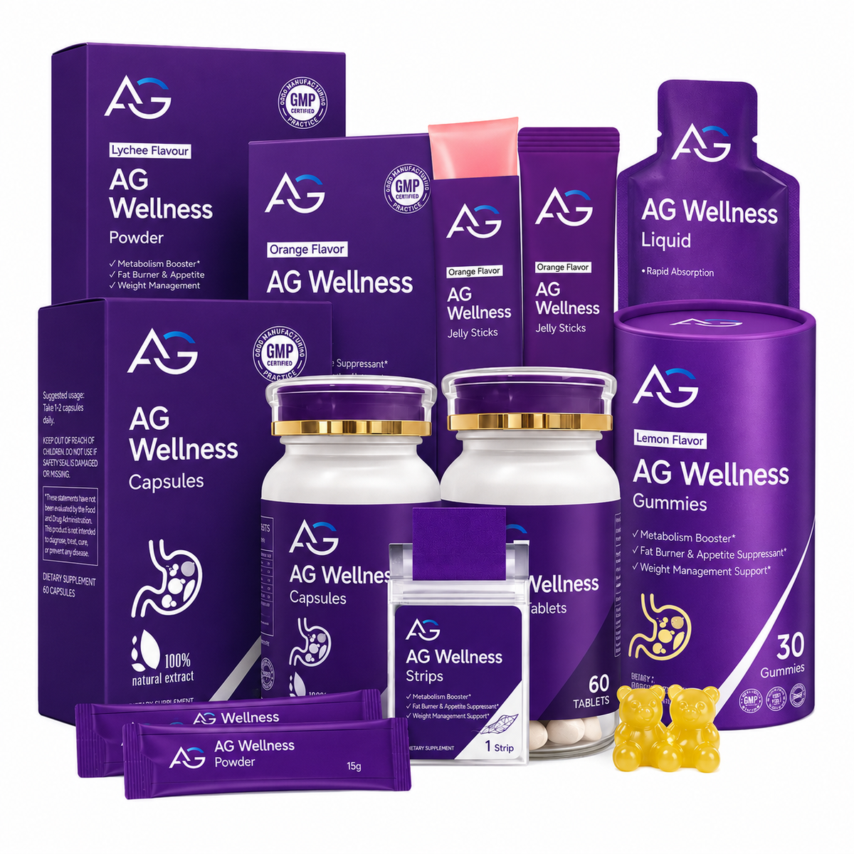 AG Wellness Advanced Peptide Wellness Bundle