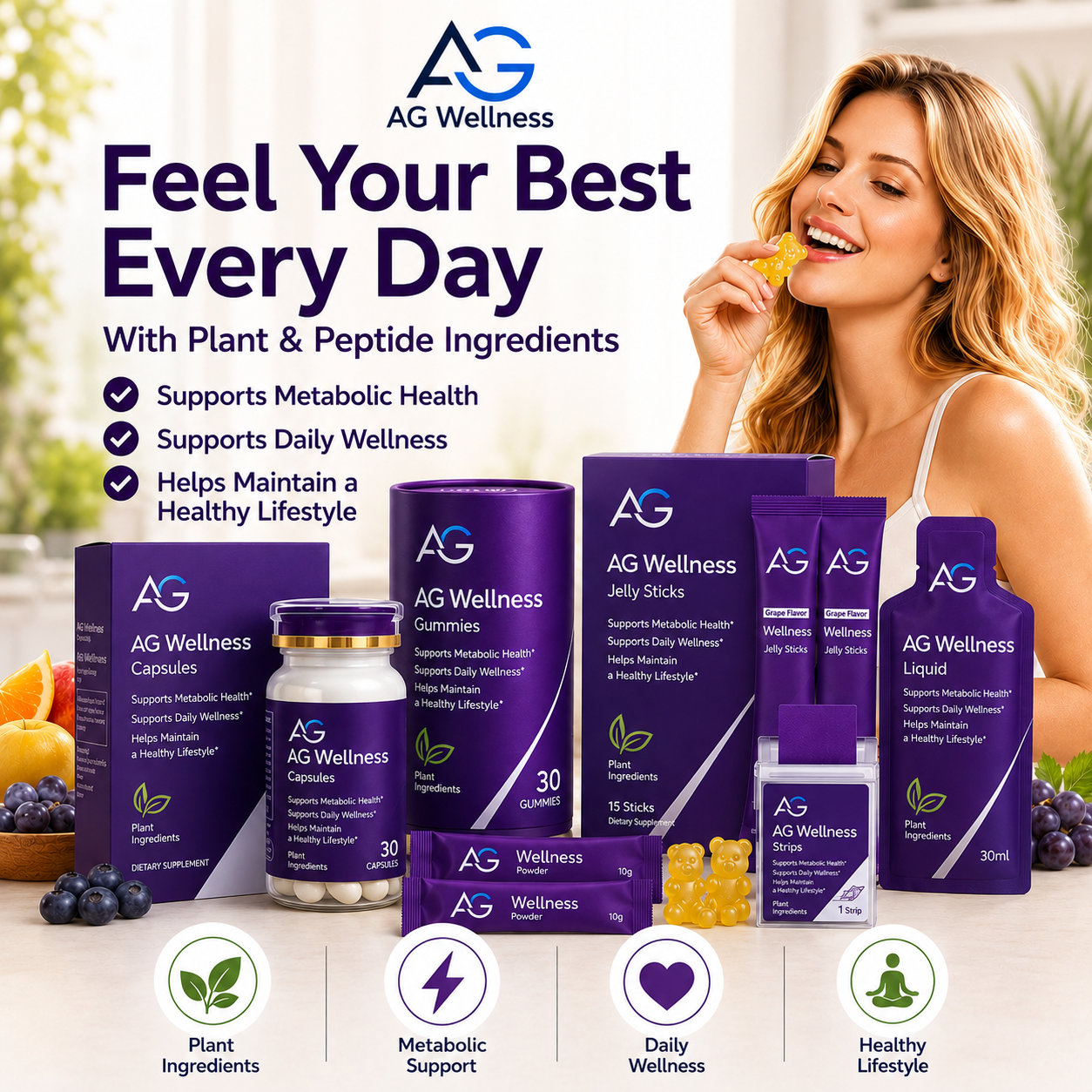 AG Wellness Advanced Peptide Wellness Bundle